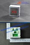 Red Mirror pushbutton Step 200097902 Use For THYSSENKRUPP