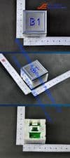 Blue sand blasting pushbutton Step 200129098 Use For THYSSENKRUPP