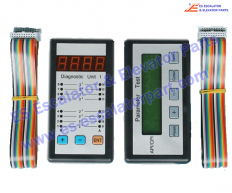 Elevator diagnostics Commissioning frequency converter (Model PT)