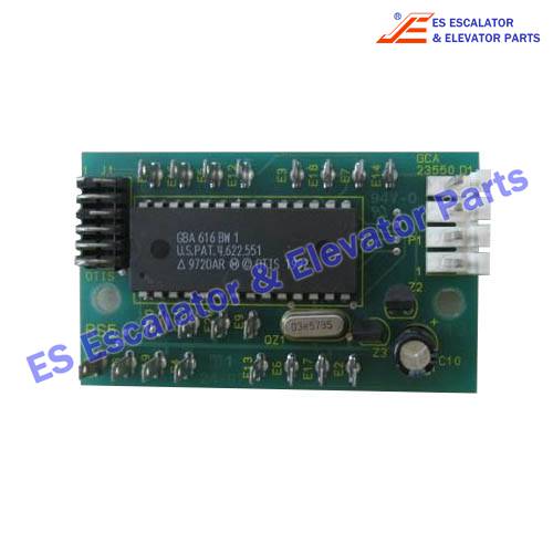 PCB GCA23550D10 REMOTE STATION PANEL RS5-04 Use For OTIS