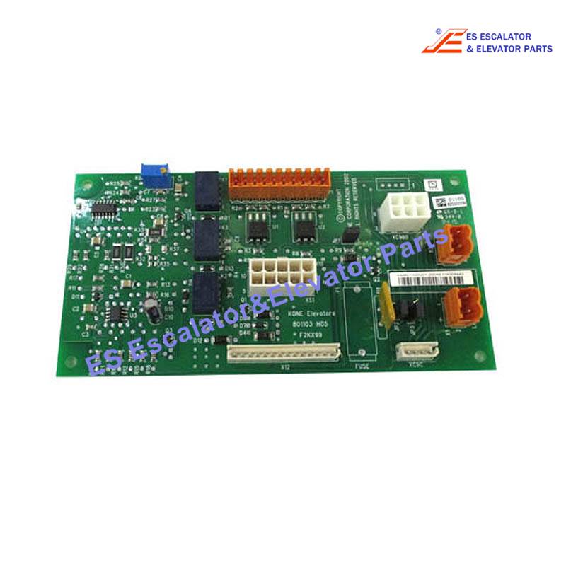 KM801100G01 Elevator PCB Board ADAPTER F2K-KNX99 Use For Kone
