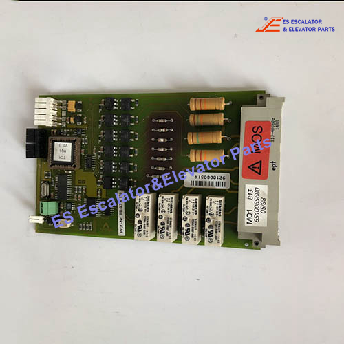 RB-97F114 Elevator MQ1 board Accessories A128/6510065680 Use For Thyssenkrupp