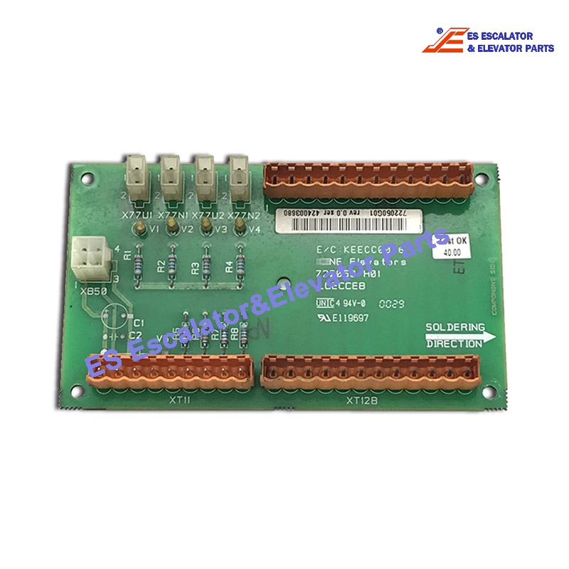 KM722050G01 Elevator LCECCEB Board LCECCEB Car Connection Extension Use For Kone