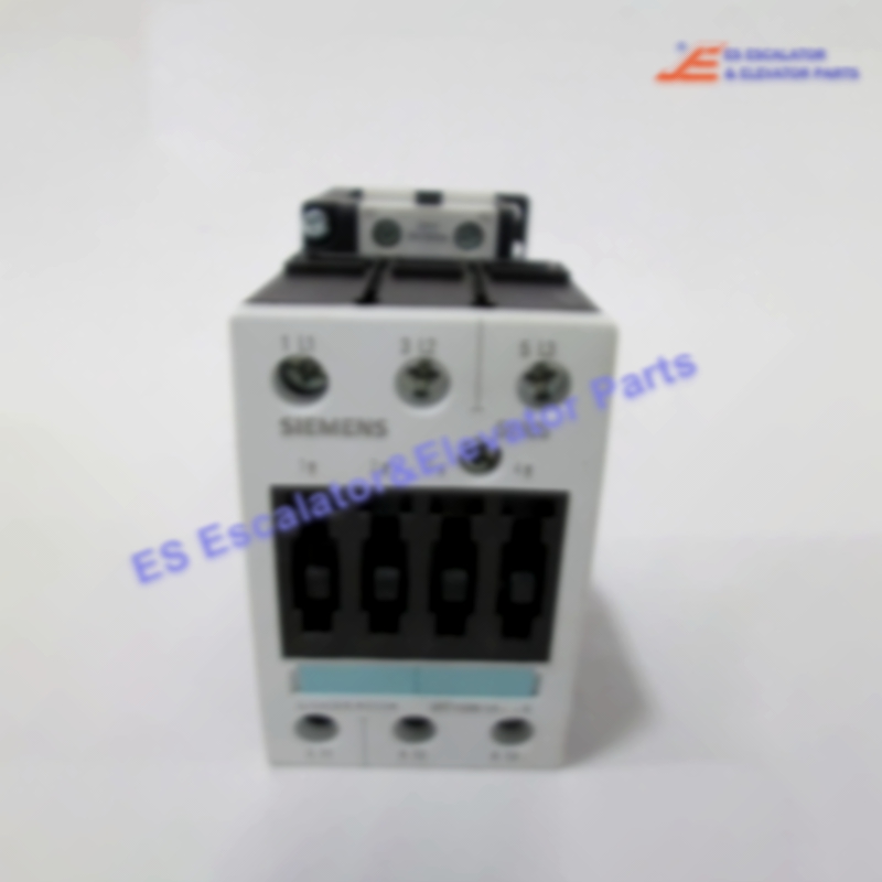 3RT1034-3EL28-0KS3 Elevator Power Contactor AC-3 32 A 15 kW / 400 V 230 V AC 50/60 HZ 3-Pole Size S2  2 NO / 2 N