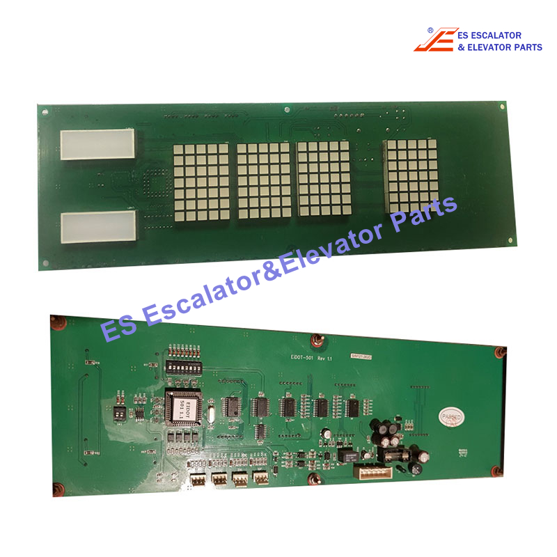 EIDOT-501 Elevator PCB Board Hall Indicator Board For IRIS2 Model Use For Otis