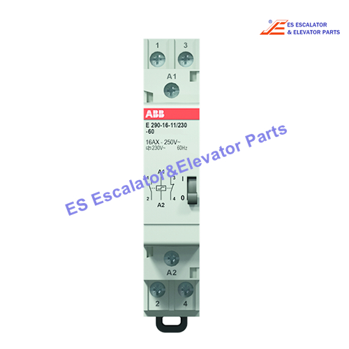 E290-16-11/230 Elevator Latching Relay 230V AC 16A Rated Operational Voltage:250 V AC Use For Kone