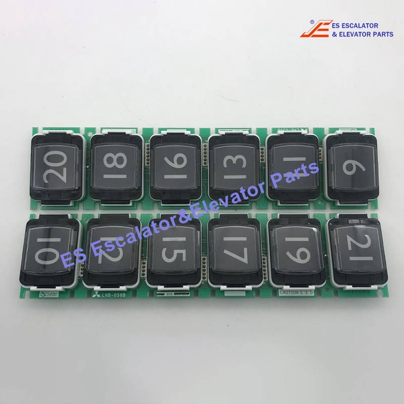 LHB-056BG06 Elevator Button  Button With PCB Use For Mitsubishi