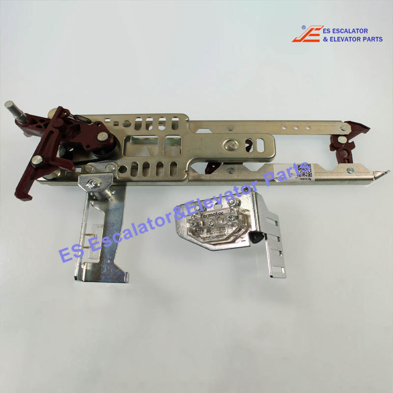 CDLVF00.CI000 Elevator Door Lock Skate Assembly Fermator 40/10 VF50/11 PM Doors T1 T2 T3 T4 With Lock System CDL L=460mm Left Use For Fermator