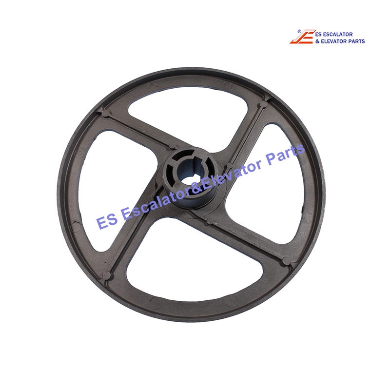 3201.05.1025 Elevator Drive Pulley 251mm OD x 44.5mm Wide with 24mm ID Keyway Centre Use For Selcom