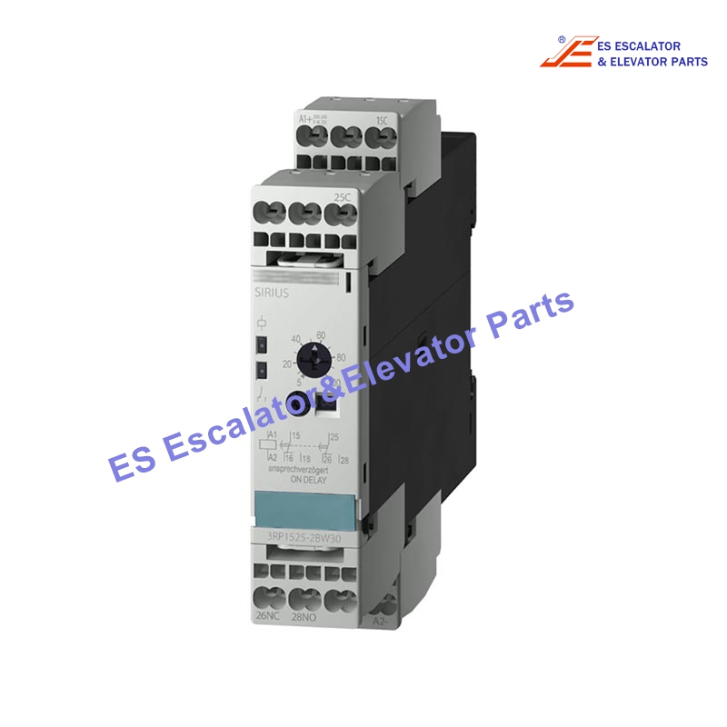 3RP1525-2BW30 Elevator Timing Relay Solid State Industrial Housing 22.5mm Cage Clamp Terminal Use For Siemens