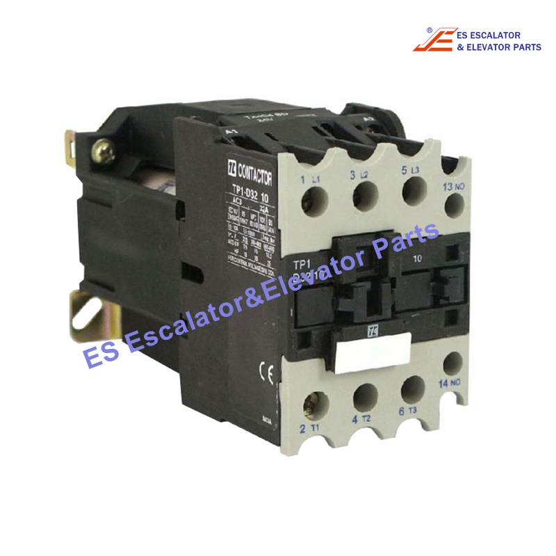 TP1-D3210 Elevator Magnetic Contactor 15 kw +1NO Coil 110 VDC Use For Lg/sigma