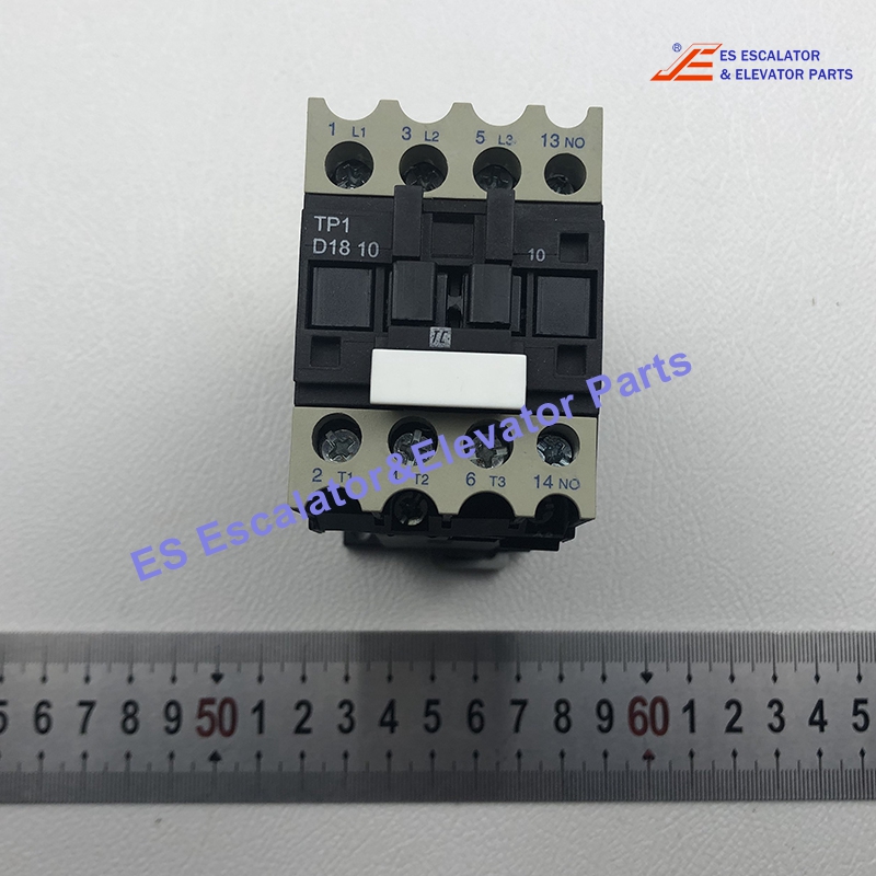 TP1-D1810 Elevator Non-Reversing Contactor 3 Pole Non-Reversing Contactor 24VDC Operating Coil Use For Lg/Sigma