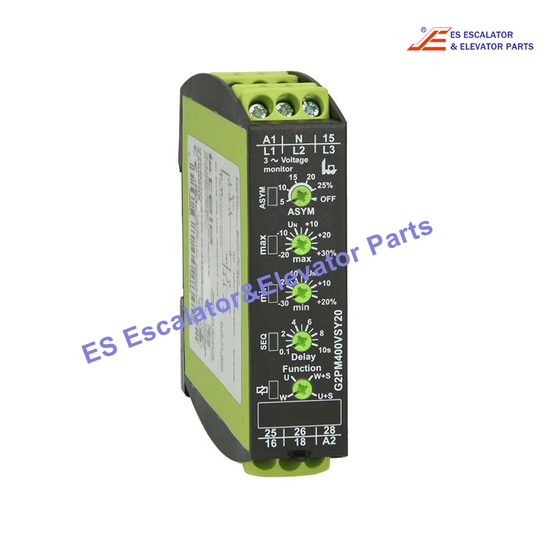 G2PM400VSY20 Elevator Relay 400V 50-60HZ Use For Kone