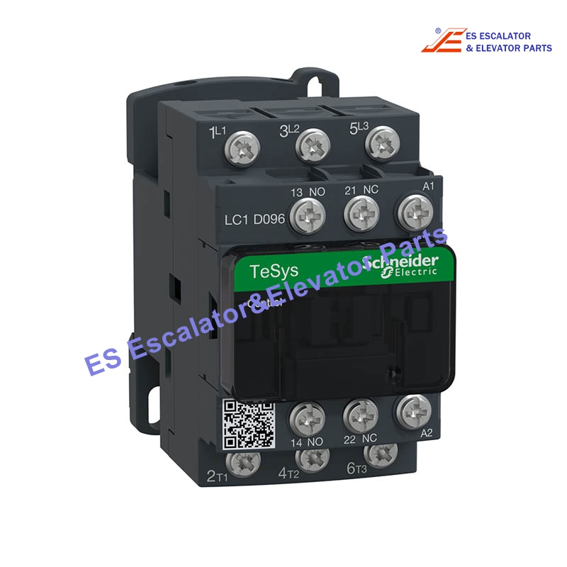 LC1D096F7 Elevator Contactor 3P(3 NO) AC-3/AC-3e <=440V 9A-110 VAC Coil Use For Schneider