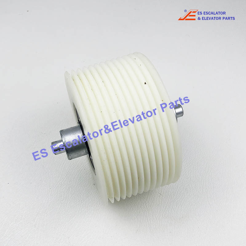 1709154100 Escalator Handrail Pulley  With Shaft 110X60 Bearing 6305 Use For Thyssenkrupp
