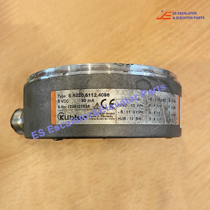 8.A020.5112.4096 Elevator Encoder 5VDC 90mA Use For Other

