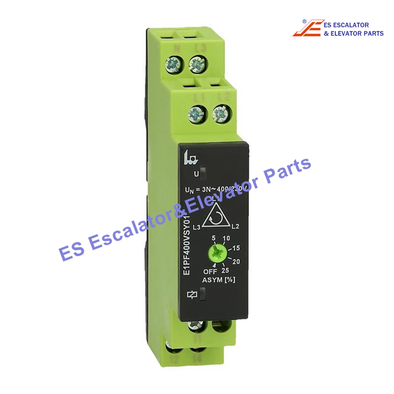 E1PF400VSY01 Elevator Monitoring Relay Rated Voltage: 250 VAC Switching Performance:1250VA (5A/250VAC) Use For Other
