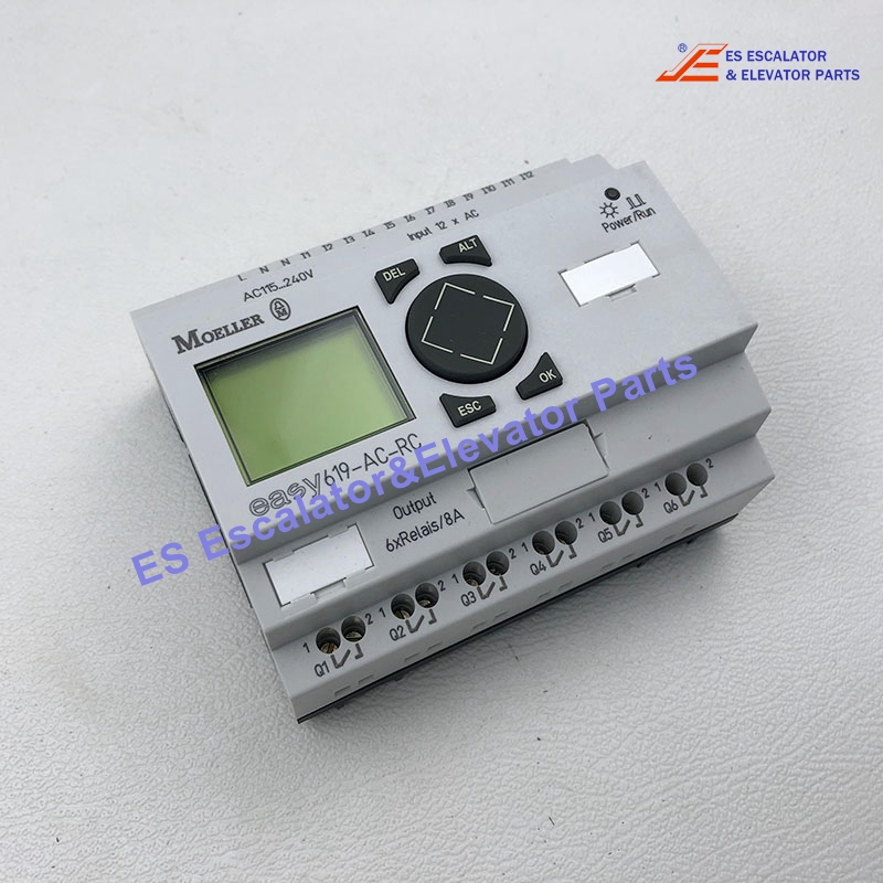 619-AC-RC Elevator Relay Supply Voltage:115/240 VAC Input:12xAC Output:6xRelais/A Use For Other
