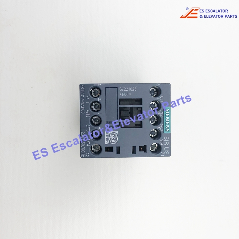 3RT2317-1AP00 Elevator Contactor AC-1 22A/400V/40 °C S00 4-Pole 230VAC 50/60HZ Use For Siemens