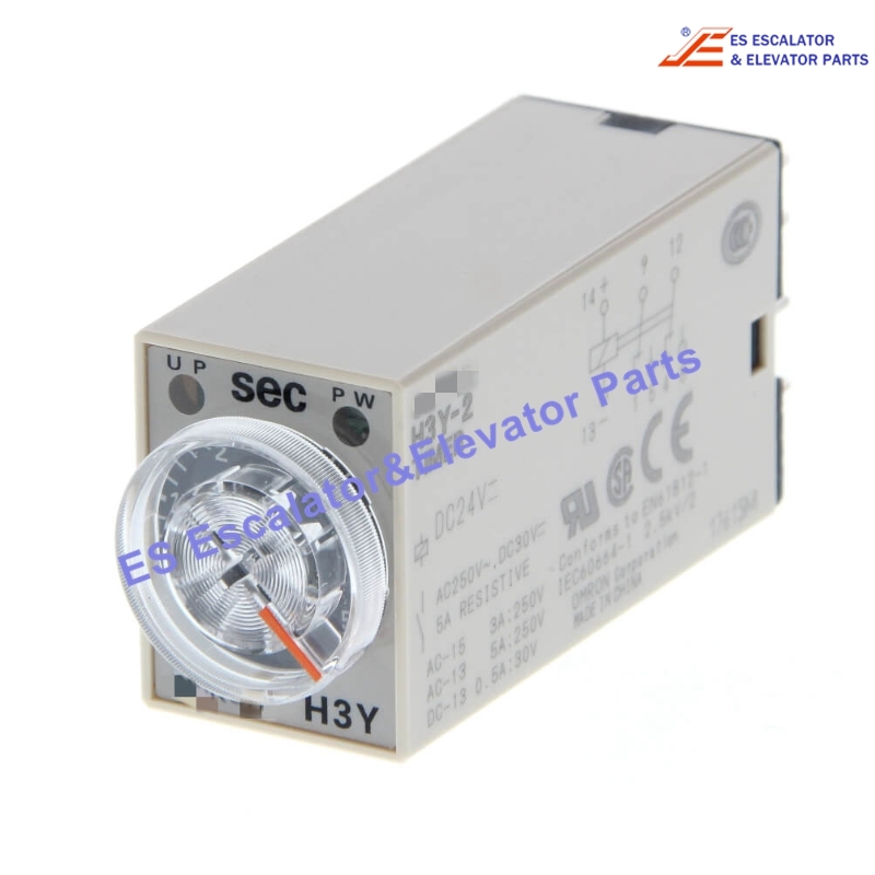 H3Y-2 AC200-230 Elevator Relay 200-230Vac 50/60Hz Use For Omron
