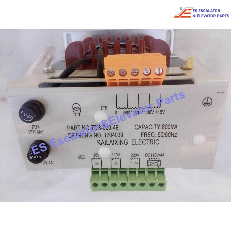 TDB-800-49 Elevator Transformer Use For Other
